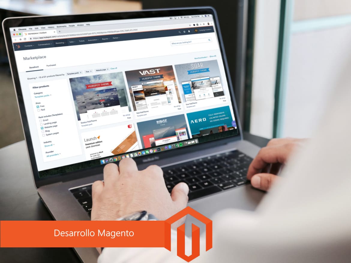 Desarrollo Magento